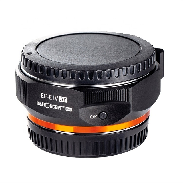 K&F Concept Electronic Autofocus Camera Lens Adapter Ring for Canon EF/EF-S Lens to Sony E-mount