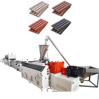 Machine d'extrusion de panneaux muraux en PVC, UPVC, WPC à double vis haute vitesse et haute productivité pour ligne de production de fils.