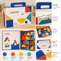 Scatola di Spedizione Personalizzata in Cartoncino Bianco 450 Gsm con Stampa a Colori per Puzzle e Giochi Educativi