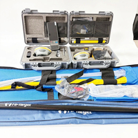 Sistem Survei GNSS Hi-Target V600L Laser RTK Rover + V300 Base Station dengan IMU Visual Stakeout, IP68, Suhu Operasi -45~75°C