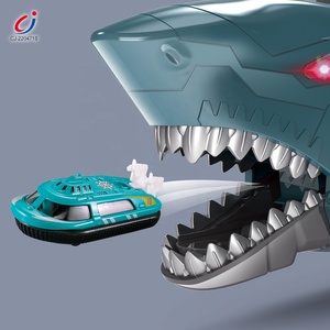 Chengji Die Cast Truck <span class=keywords><strong>container</strong></span> Đồ chơi cá mập theo chủ đề đồ chơi quán tính trượt xe tải động vật đại dương tàu sân bay điện cho <span class=keywords><strong>container</strong></span> đồ chơi - Product Image 3