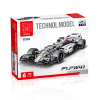 XMORK usine en gros 1:10 FW41 F1 voiture de course blocs de construction 1152 pièces modèle de voiture classique ensemble de briques pour Collection