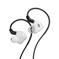 TRN MTX Earphone Berkabel High-Fidelity 10mm Beryllium Diaphragm Driver Sirkuit Magnetik Ganda Kabel Dapat Diganti Headphone In-Ear