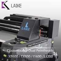 4060 A2 UV Flatbed Printer Desktop Digitale Inkjet Printmachine voor telefoonhoesjes, kristallen labels, acryl, metaal, hout en leer