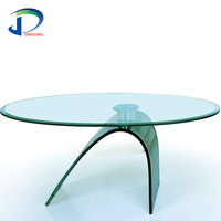 Verre trempé rond de haute qualité pour table de salle de bain industrielle, escalier, 4 mm, 5 mm, 6 mm, 8 mm