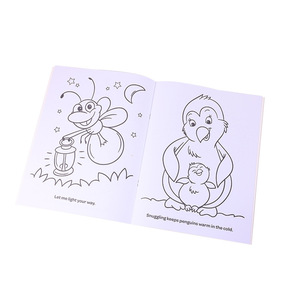 <span class=keywords><strong>Libro</strong></span> para Colorear de Animales de Dibujos Animados con Encuadernación Cosida a Mano, Personalizado al por Mayor, para Niños de 3 a 8 Años, Libros de Actividades para Colorear - Product Image 4