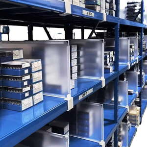 Depo Raf Sistemi için Raf Bölücü 600x400mm Beyaz Plastik ve Metal Bölme Paneli Toplu Organizasyon için Kolay Kurulum - Product Image 4