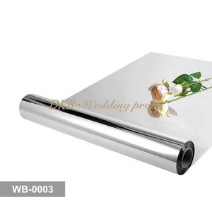 Tapis réfléchissant double face brillant et épaissi à usage unique pour scène de mariage - Product Image 3
