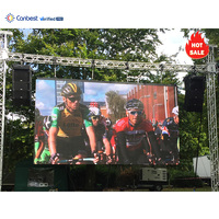 Canbest P3.9 portátil al aire libre alquiler Truss LED Video pared telón de fondo al aire libre escenario concierto evento pantalla LED