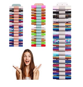 Vinyl Rack Racks Storage Wall Mount Leather Vinyl Roll Display Rack Hanging DIY Organizer Racks Multi-compartments Gift Storage Holder