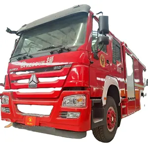 Camión de bombeo de espuma de rescate de emergencia contra incendios HOWO Precio de camión de bomberos pequeño