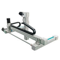 UMOT Haute Vitesse Haute Précision Longue Course 50-3900mm Structure Multiple Moteur Pas À Pas Entraîné CNC Courroie De Mouvement 3 Axes Portique Robots