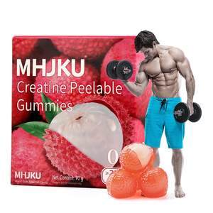 OEM Crecimiento muscular Energía Peelable Resistencia Recuperación Rendimiento cognitivo Culturismo Resistencia anaeróbica Creatina Gomitas - Product Image 1