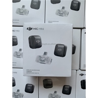 Microphone dynamique sans fil portable léger de type C (2TX/1TX+1 RX mobile) 2.4G silencieux pour intérieur, signal puissant