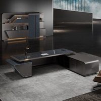 Table de bureau de direction moderne de luxe sur mesure, haute qualité, pour espaces économiques – Meilleure vente