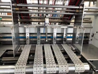 Machine à plastifier pour flûte contre collage carton Ondule E et B Plastifieuse