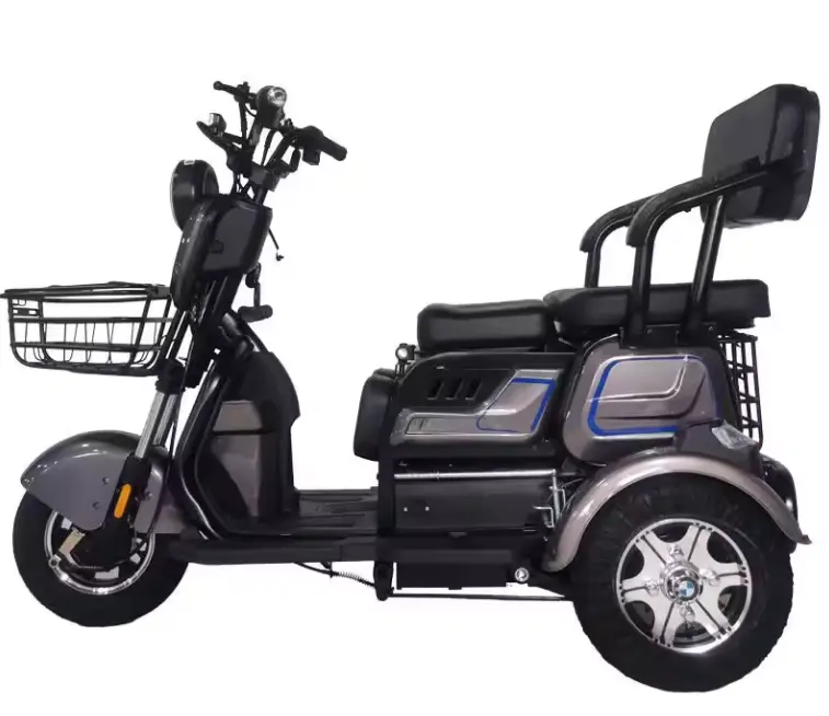 Triciclo eléctrico para adultos, Scooter Eléctrico de movilidad de 3 ruedas, nuevo modelo de triciclos eléctricos