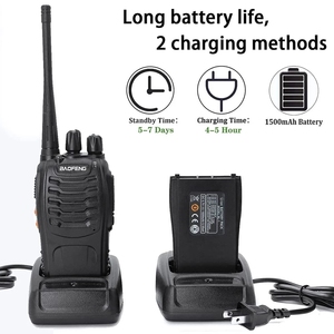 Cho 2/4 gói Baofeng BF-888S trẻ em Walkie Talkie UHF hai cách cho đài phát thanh 888S 400-470MHz tần số phạm vi cho ngoài trời cuộc phiêu lưu - Product Image 4