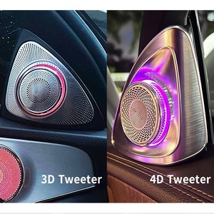 ไฟสตรีมเมอร์สี RGB สำหรับ W213 E53 E-class ปี 2016-2023 ไฟ Ambient Light รถยนต์ ชุดติดตั้งลำโพง 4D แบบใหม่ 64 สี ติดตั้งช่องแอร์ได้อย่างแม่นยำ - Product Image 3