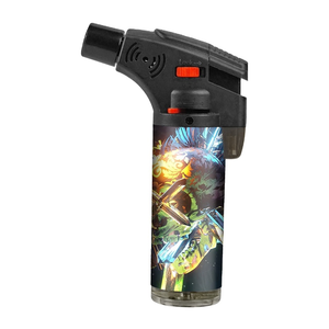 2025 Offre Spéciale Logos personnalisés rechargeables coupe-vent Jet Slant Torche Briquets pour Cigarette - Product Image 2