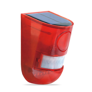 Solar al aire libre <span class=keywords><strong>detector</strong></span> <span class=keywords><strong>de</strong></span> movimiento PIR sirena IP65 impermeable 110dB fuerte solar alarma <span class=keywords><strong>detector</strong></span> <span class=keywords><strong>de</strong></span> movimiento - Product Image 1