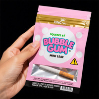 Sacs d'emballage en plastique à fermeture éclair pour cigares, avec impression de logo personnalisé, pour étuis à cigares et humidor