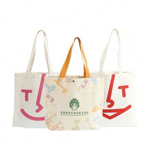Customize Canvas Cotton Tote Bag with Zipper Custom Logo Free Sample <b>Drop</b> Ship OEM/ODM MOQ 300pcs Daily Use - Product Image 1