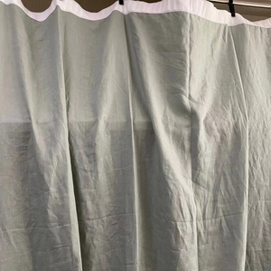 عرض إضافي شاش أو غزل الكتان سادة مصبوغ عضوي مغسول كتان ناعم لينو منسوج بلون أبيض - Product Image 3