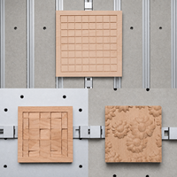 Pince de serrage pour routeur CNC, outil de travail du bois et du métal en aluminium, 4,2 " x 0,9 " x 0,6 " (106 mm x 22 mm x 15 mm), 4 pièces
