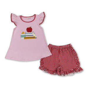 Conjuntos de Ropa de Verano para Niños, Listos para Enviar, Conjuntos de Ropa para Bebés Niños, Camiseta de Manga Corta con Bordado de Cangrejo y Pantalones Cortos - Product Image 6