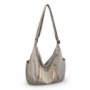 Sac à bandoulière léger en nylon pour femme, sac hobo décontracté, grande capacité, sac bandoulière - Product Image 6