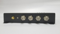 Lfp-lecteur de synchronisation rfid pour marathon/cyclisme, 4ports, puce uhf, pour tapis de sol, antenne/bavette