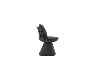 Silla de Comedor de Cuerda Tejida de Lujo Moderno, Silla de Diseño para <span class=keywords><strong>Restaurante</strong></span>, Sillón con Base Cónica Única para Hotel, Villa, Sala de Estar al Aire Libre - Product Image 6