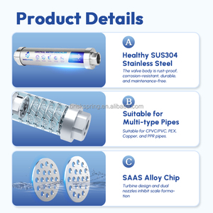 מים ידידותיים לסביבה מים קשים מסיר פיקדונות מינרליים - Product Image 2