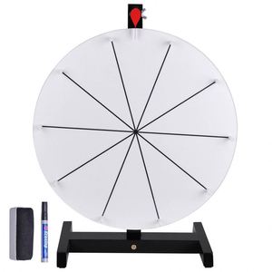 Roue de la fortune personnalisée CMYK pour salon professionnel, sur pied, réglable, pour jeu de fête, roue de la chance - Product Image 4