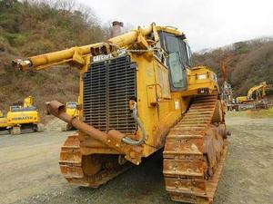 Bulldozer sur chenilles Caterpillar D8R d'occasion, peinture d'origine, fabriqué au Japon, modèle original CAT D9R D8R D7R LGP, bulldozer lourd sur chenilles. - Product Image 3