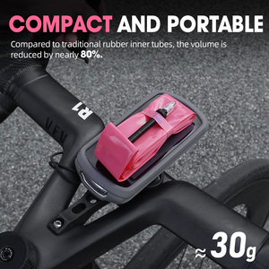 Cámara de Aire de TPU Ultraligera CYCLAMI de 30g para Bicicletas de Carretera 700C, 45/65/85mm, Accesorios de Ciclismo, Cámara de <span class=keywords><strong>Bicicleta</strong></span> de Carretera - Product Image 4