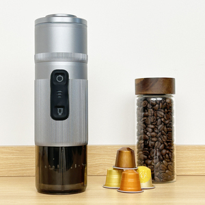 Máy pha cà phê <span class=keywords><strong>Espresso</strong></span> di động 15 Bar, tương thích với viên nén, dùng cho nhà, du lịch, khách sạn, ô tô, xe RV, máy pha cà phê nhỏ gọn chạy bằng pin - Product Image 2