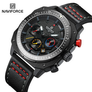 นาฬิกาข้อมือผู้ชาย NAVIFORCE 8057 ยี่ห้อดัง คุณภาพสูง กันน้ำ พร้อมฟังก์ชั่นโครโนกราฟ ปฏิทิน และเรืองแสง สำหรับเล่นกีฬา - Product Image 3