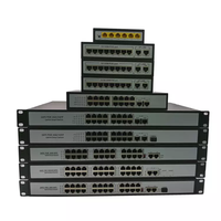 Switch POE de 100 Mbps y 80 W, 8+2+1 Puertos SFP de Enlace Ascendente de 2 Gigabit, 8 Puertos POE de 100 Mbps, IEEE802.3af/at, Apilable, Compatible con VLAN, 1.2G
