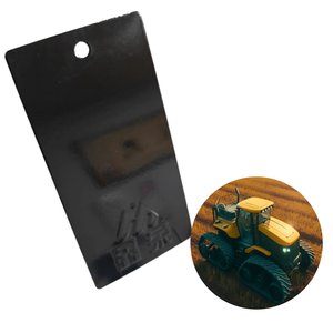 TOP 700 ℃ sable noir Super haute température <span class=keywords><strong>tuyau</strong></span> d'échappement Barbecue cheminée gril four support poêle manteau poudre revêtement peintures - Product Image 4