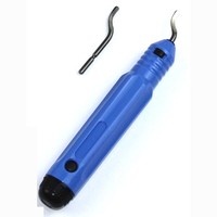 Recortadora Manual de desbarbado manual, raspador, biselado, juego de herramientas de corte de bordes DIY para plástico y Metal, soporte personalizado OEM, 1 unidad