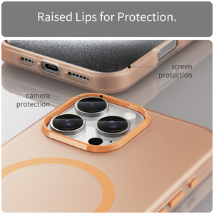 Étui magnétique givré pour iPhone 16 Pro Max 16 Plus 15 Pro Max 14 13 12 11 <span class=keywords><strong>SE</strong></span> 4 3, étui transparent mat souple en TPU antichoc - Product Image 3