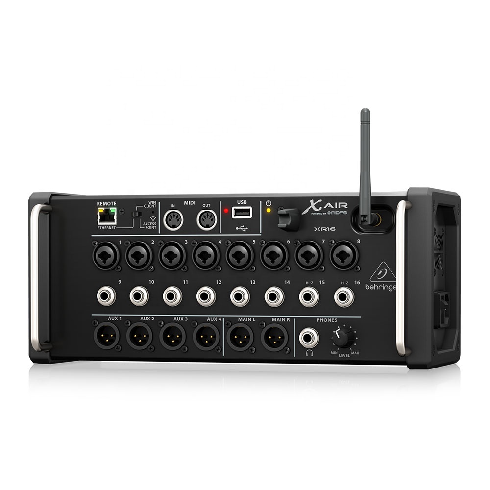 Behringer X Air XR16スタジオ機器16チャンネルデジタルミキサー