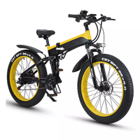 Vélo électrique pliable 48V 250W 1000W 2000W 3000W avec batterie au lithium, vélo de montagne électrique pliable