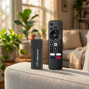 XS97 STICK GEN2 Mini stick de streaming compact Allwinner H618 Android 12 2 Go + 16 Go Dongle multimédia portable 4K Ultra HD - Product Image 1