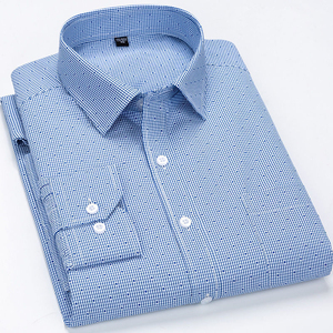 OEM/ODM Camisas Hombre camicia migliore qualità a buon mercato all'ingrosso manica lunga primavera autunno e autunno abbigliamento per signori ed élite - Product Image 5