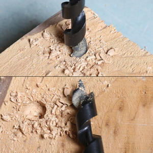 Handvijzel Houtboor Draagbare Handmatige Bushcraft Rugzak Kamperen Buiten Houtbewerking Survival <span class=keywords><strong>Hand</strong></span> Hout Punch Carbon Staal - Product Image 4