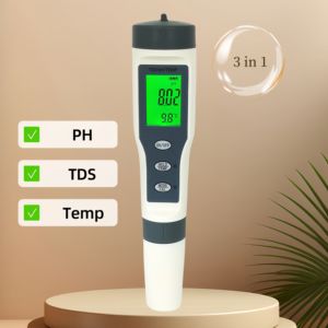 Stylo testeur de qualité de l'eau multifonction portable EZ9901, affichage rétroéclairé, testeur de pH, compteur TDS pour la qualité de l'eau de piscine - Product Image 2