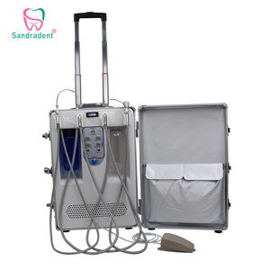 Hot Sale Foldable Portable Dental Unit Steel Plastic Metal <b>Electric</b> CE Certified Clinic Surgery Use Bag <b>Suitcase</b> Best Price - Product Image 3
